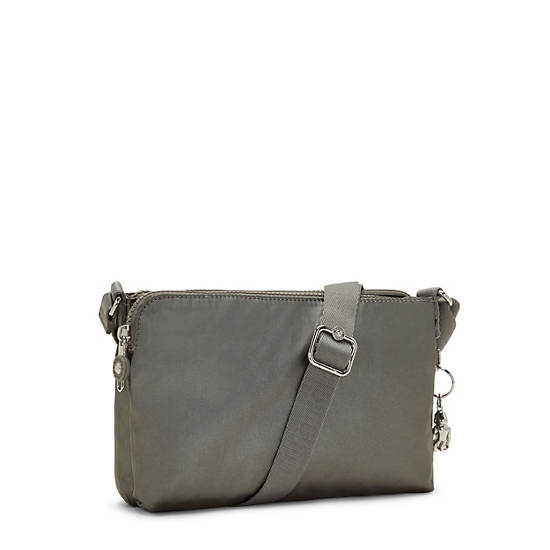 Kipling Boyd Metallic Crossbody Veske Greyl | NO 2121OK